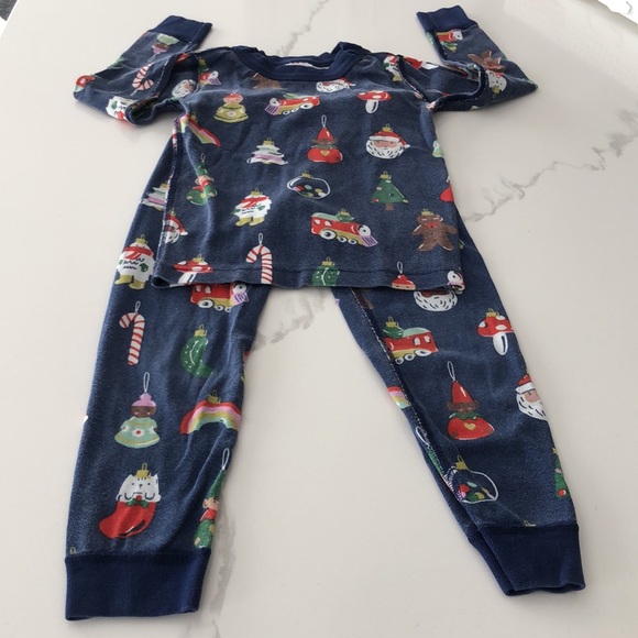 Hanna Anderson Long John Pajama Set Bundle of two. Size 4 Unisex - Picture 6 of 10